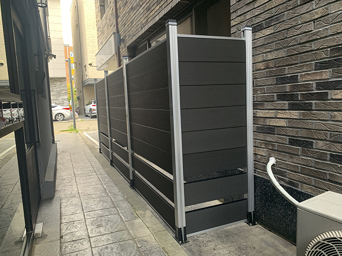 경기도 파주시 다가구주택 합성목재 BIY 휀스 2.jpg