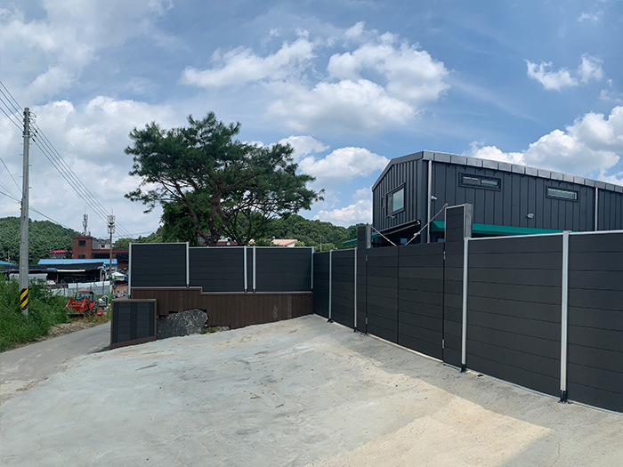 경기도 용인시 반려견 훈련소 합성목재 BIY 휀스 10.jpg